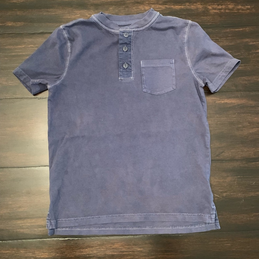GAP Kids Vintage Style Henley Pocket T-Shirt